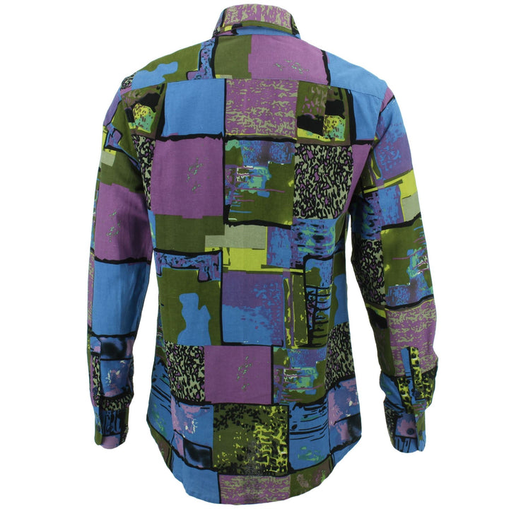 Regular Fit Long Sleeve Shirt - Camo Comic