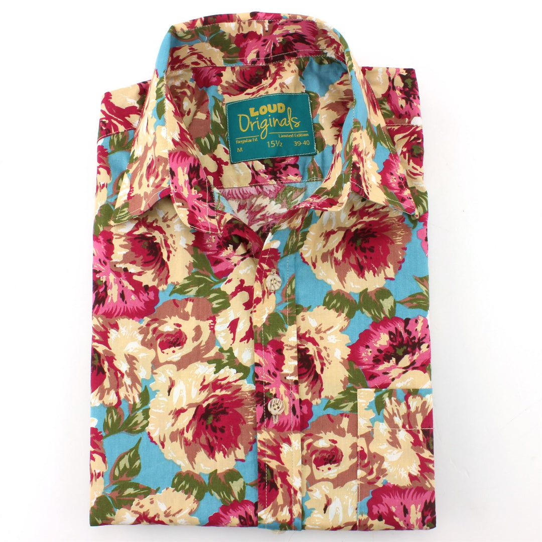 Regular Fit Short Sleeve Shirt - Floral