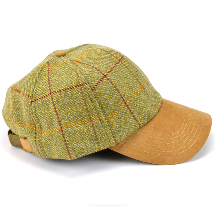 DuPont Teflon Coated Tweed Baseball Cap - Light Green