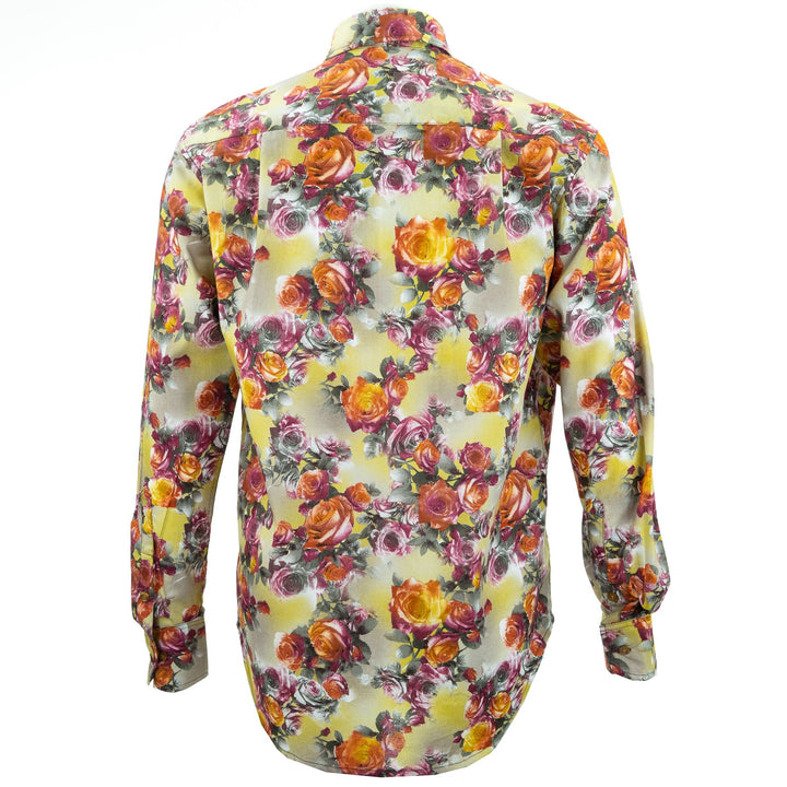 Regular Fit Long Sleeve Shirt - Sunset Roses