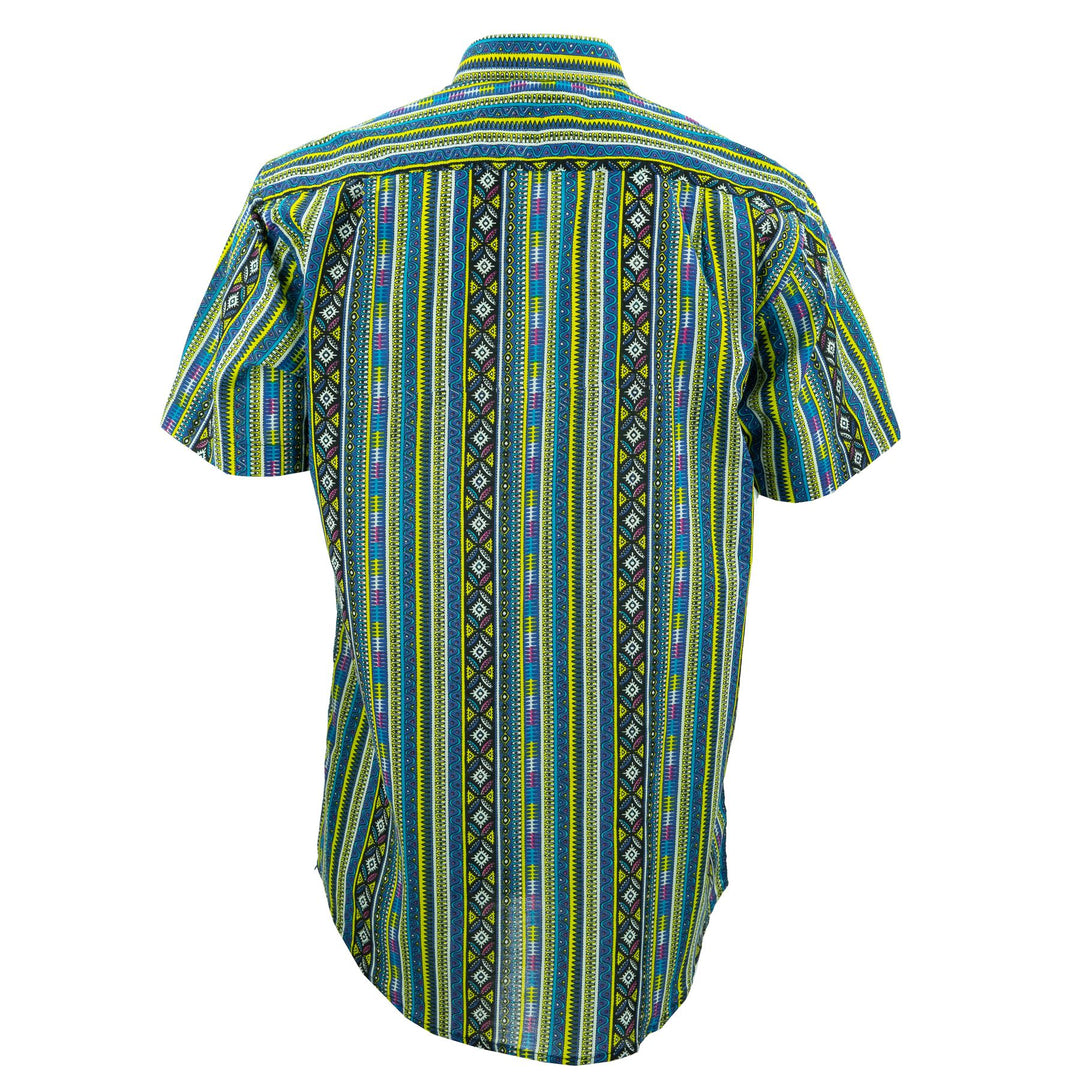 Regular Fit Short Sleeve Shirt - Aztec