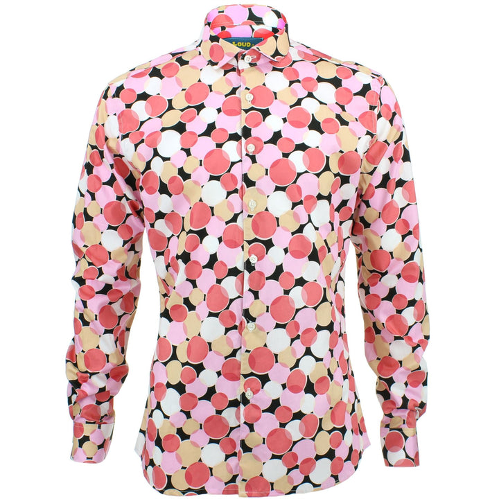 Slim Fit Long Sleeve Shirt - Venn Circles