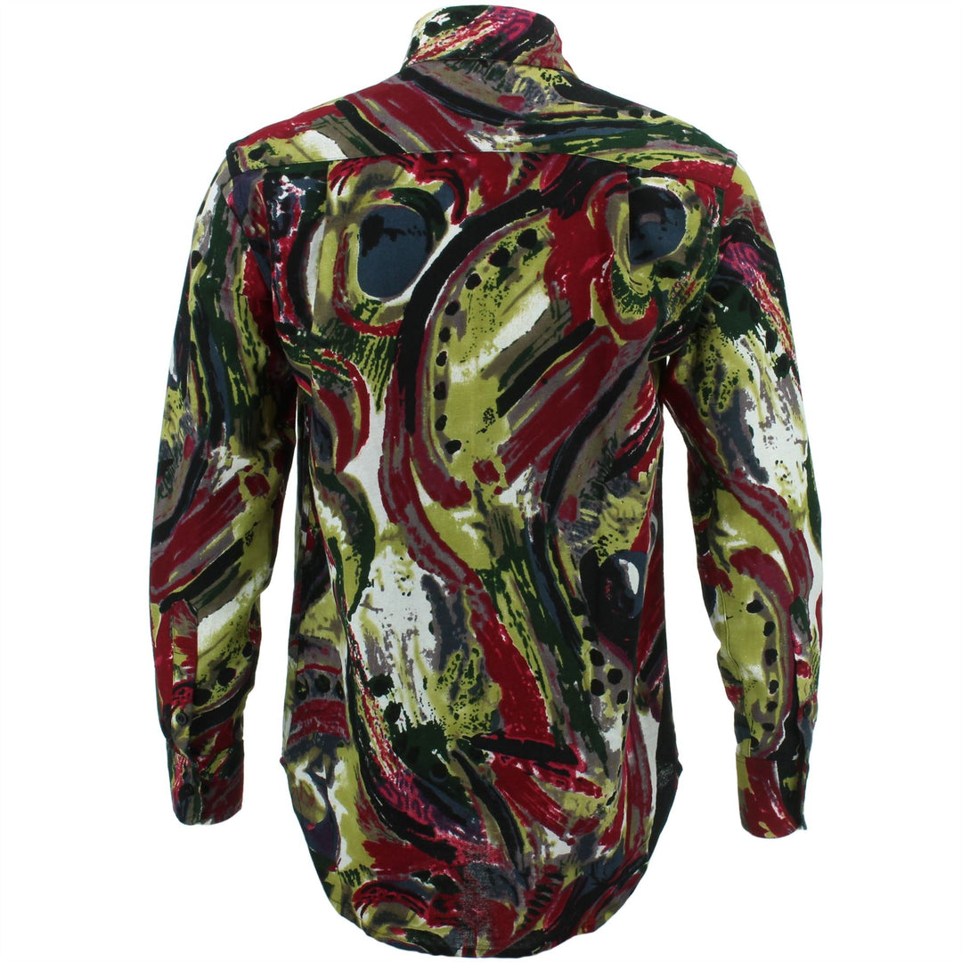 Regular Fit Long Sleeve Shirt - Painted