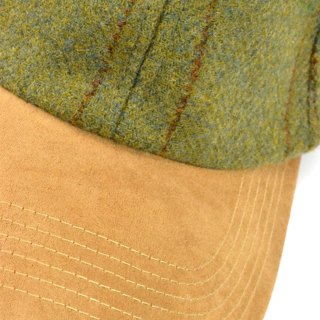 DuPont Teflon Coated Tweed Baseball Cap - Mid Green