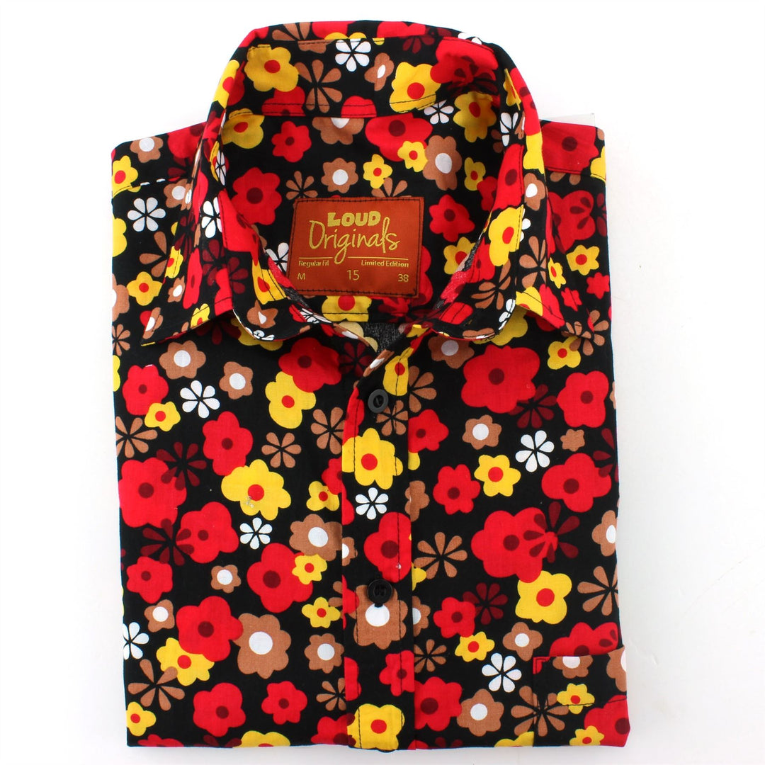 Regular Fit Short Sleeve Shirt - Floral