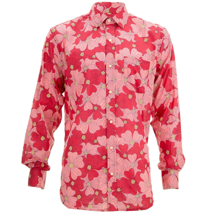 Regular Fit Long Sleeve Shirt - Floral