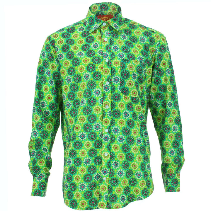 Regular Fit Long Sleeve Shirt - Kaleidoscope