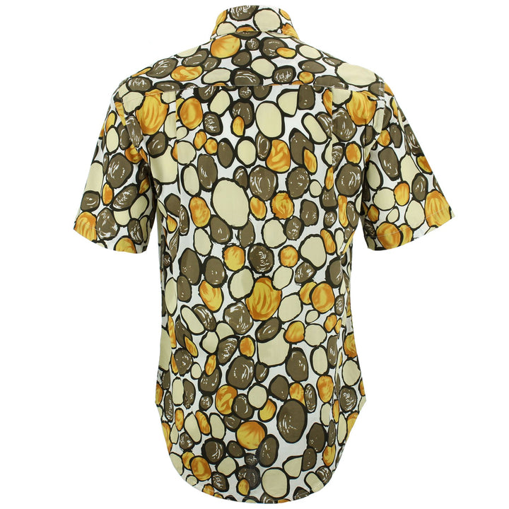 Regular Fit Short Sleeve Shirt - Pebble