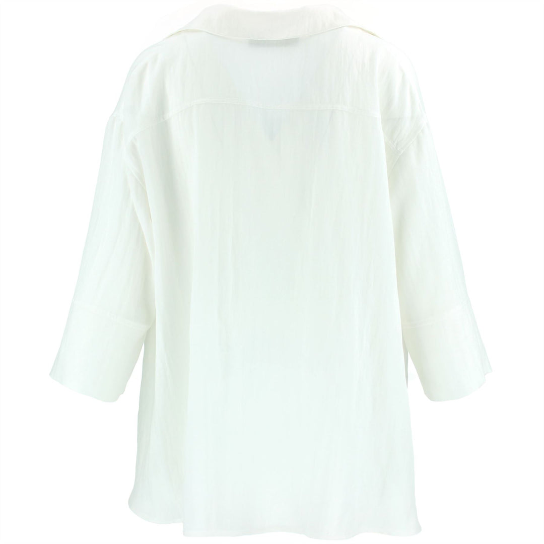 Woven Blouse Shirt - Off White