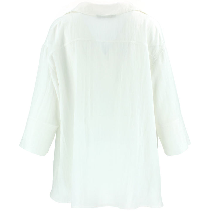 Woven Blouse Shirt - Off White