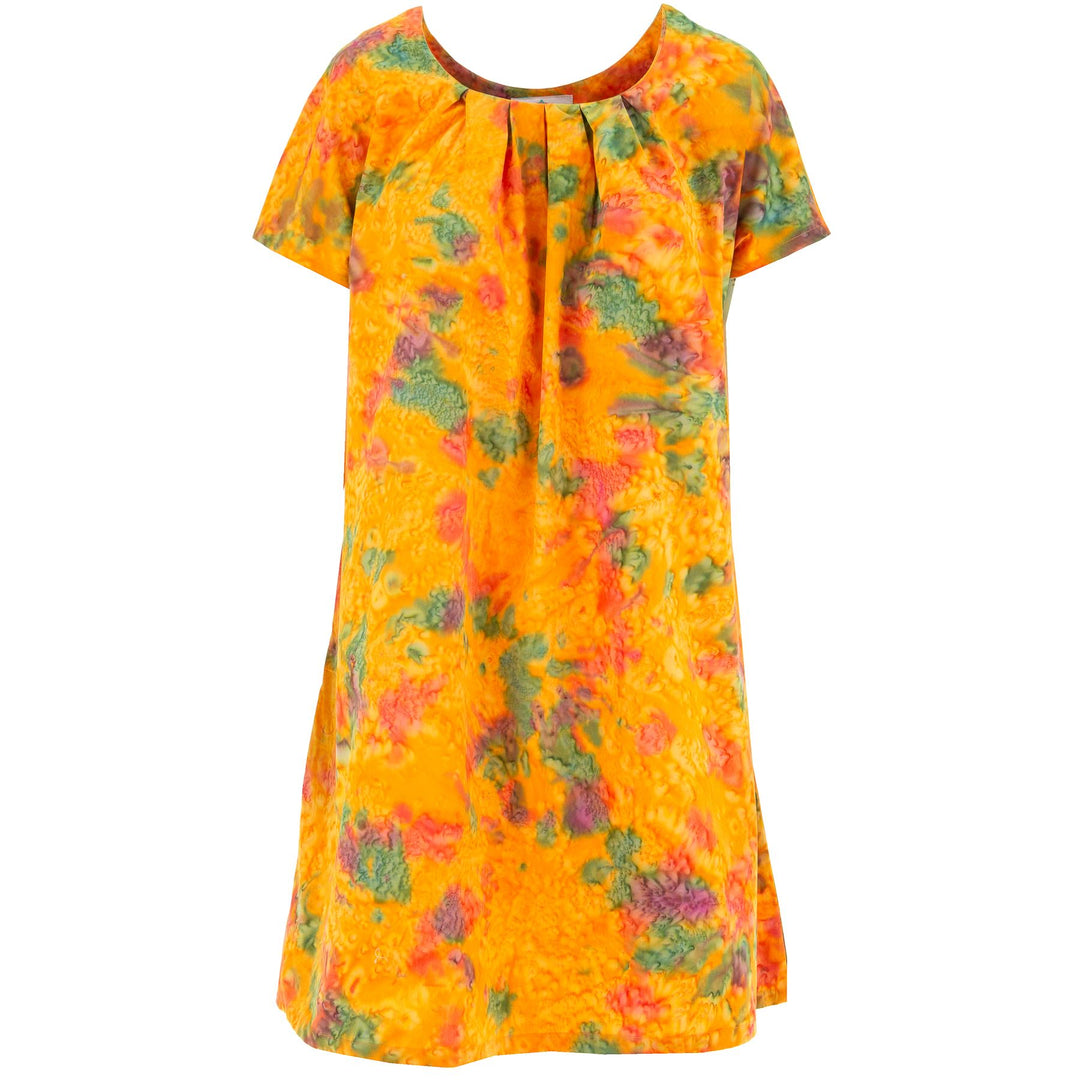 Floaty Pocket Pleat Dress - Saffron Impression