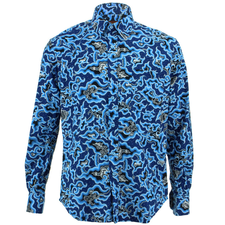 Regular Fit Long Sleeve Shirt - Sea Serpent