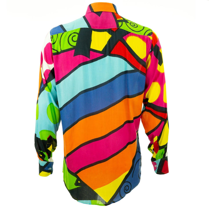 Regular Fit Long Sleeve Shirt - Carnival Beach