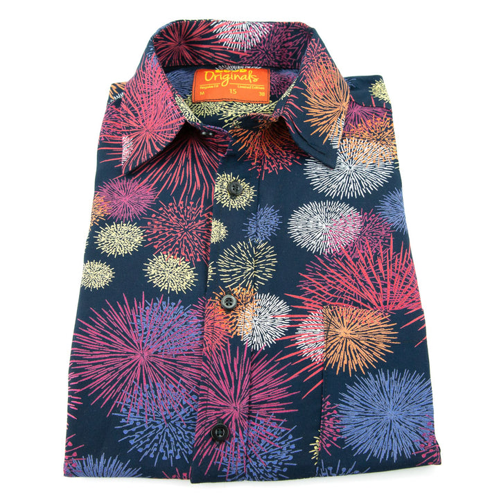 Regular Fit Long Sleeve Shirt - Fireworks