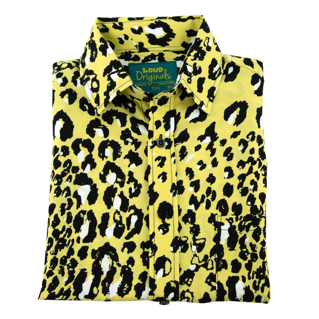 Regular Fit Long Sleeve Shirt - Leopard