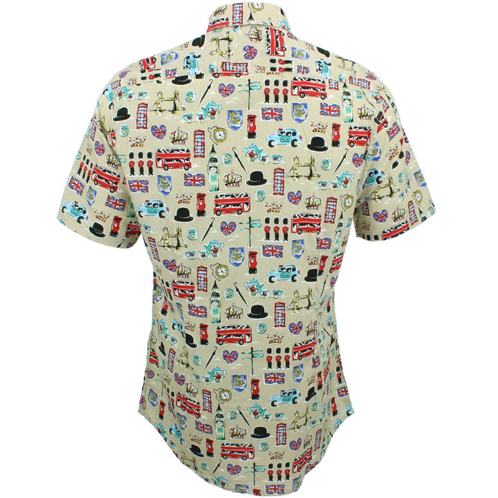 Slim Fit Short Sleeve Shirt - London