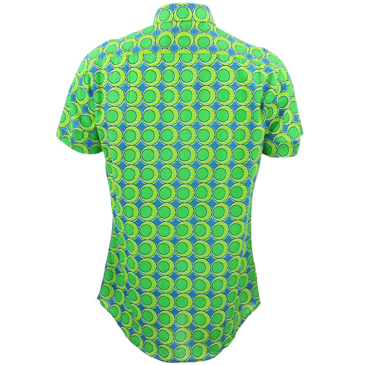 Tailored Fit Short Sleeve Shirt - Green Eggs