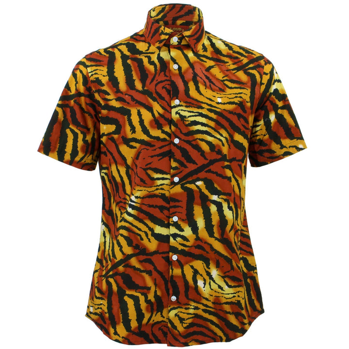 Regular Fit Short Sleeve Shirt - Tiger