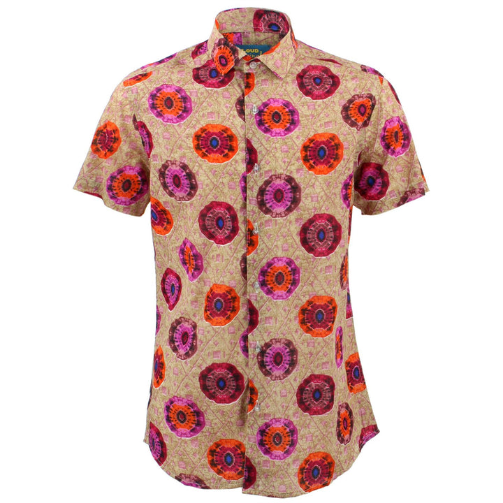 Tailored Fit Short Sleeve Shirt - The Eye of the Kaleidoscope