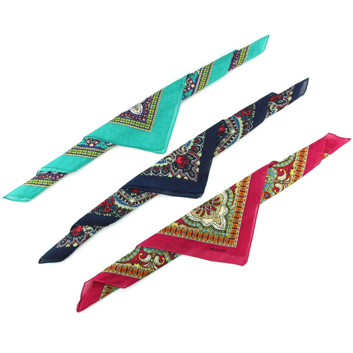 Bandana Face Cover Mask - Set of 6 - Paisley