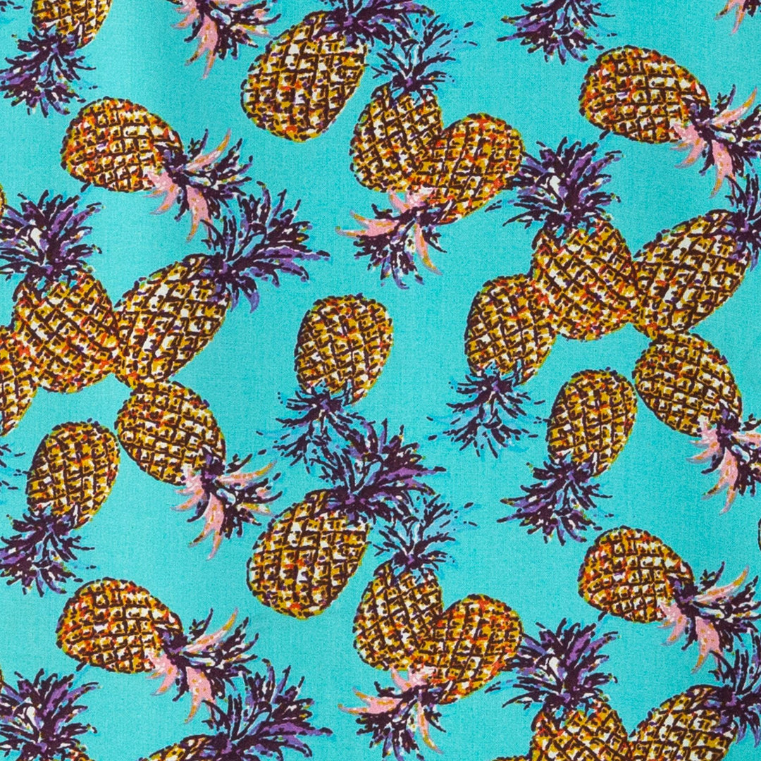 Regular Fit Short Sleeve Shirt - Pineapples