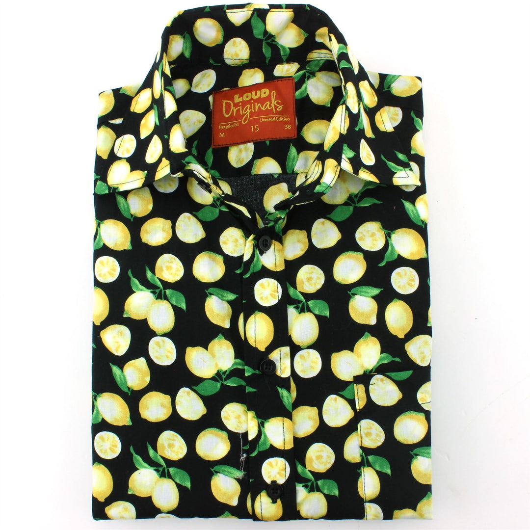 Regular Fit Short Sleeve Shirt - Lemons