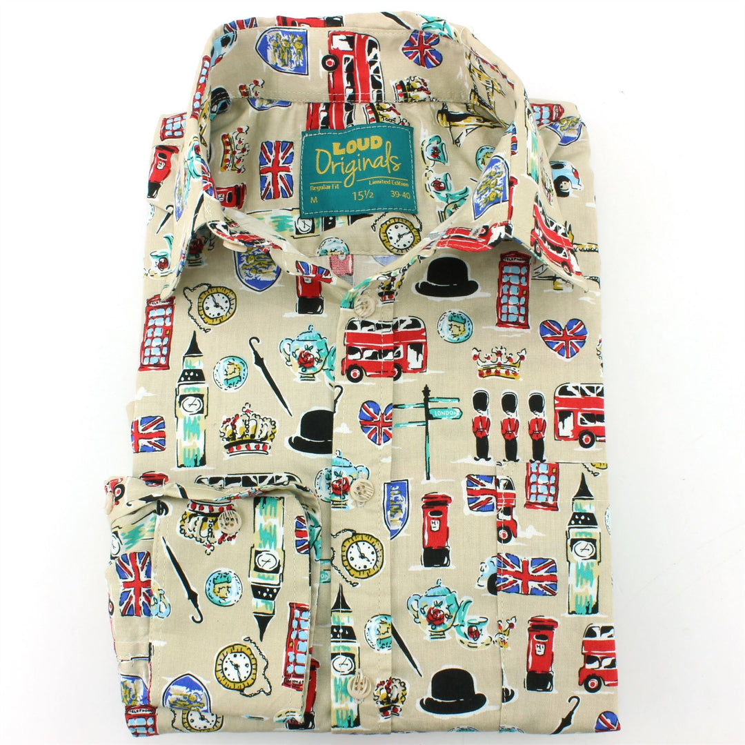 Slim Fit Short Sleeve Shirt - London