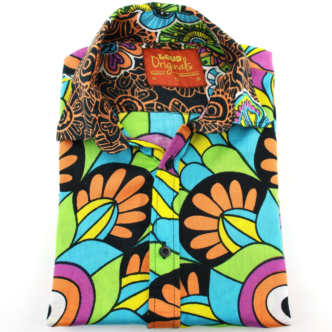 Regular Fit Long Sleeve Shirt - Carnival Mandala