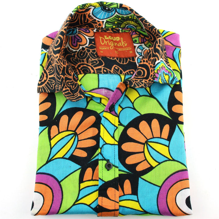 Regular Fit Long Sleeve Shirt - Carnival Mandala