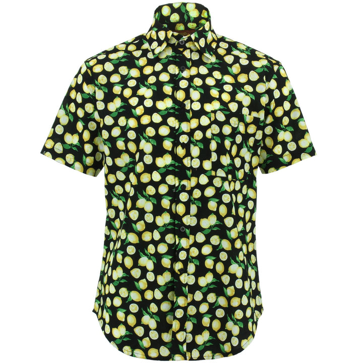 Regular Fit Short Sleeve Shirt - Lemons