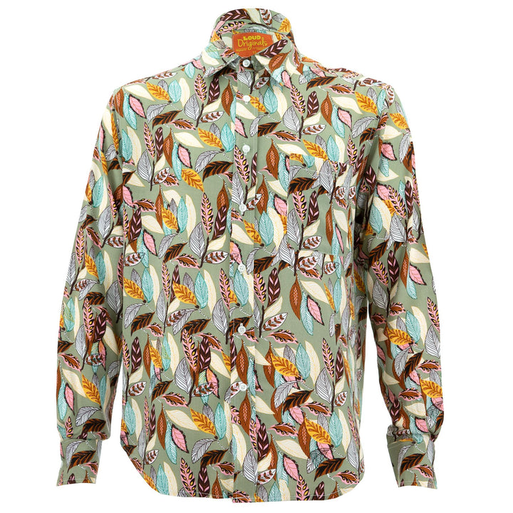 Regular Fit Long Sleeve Shirt - Wild Woods