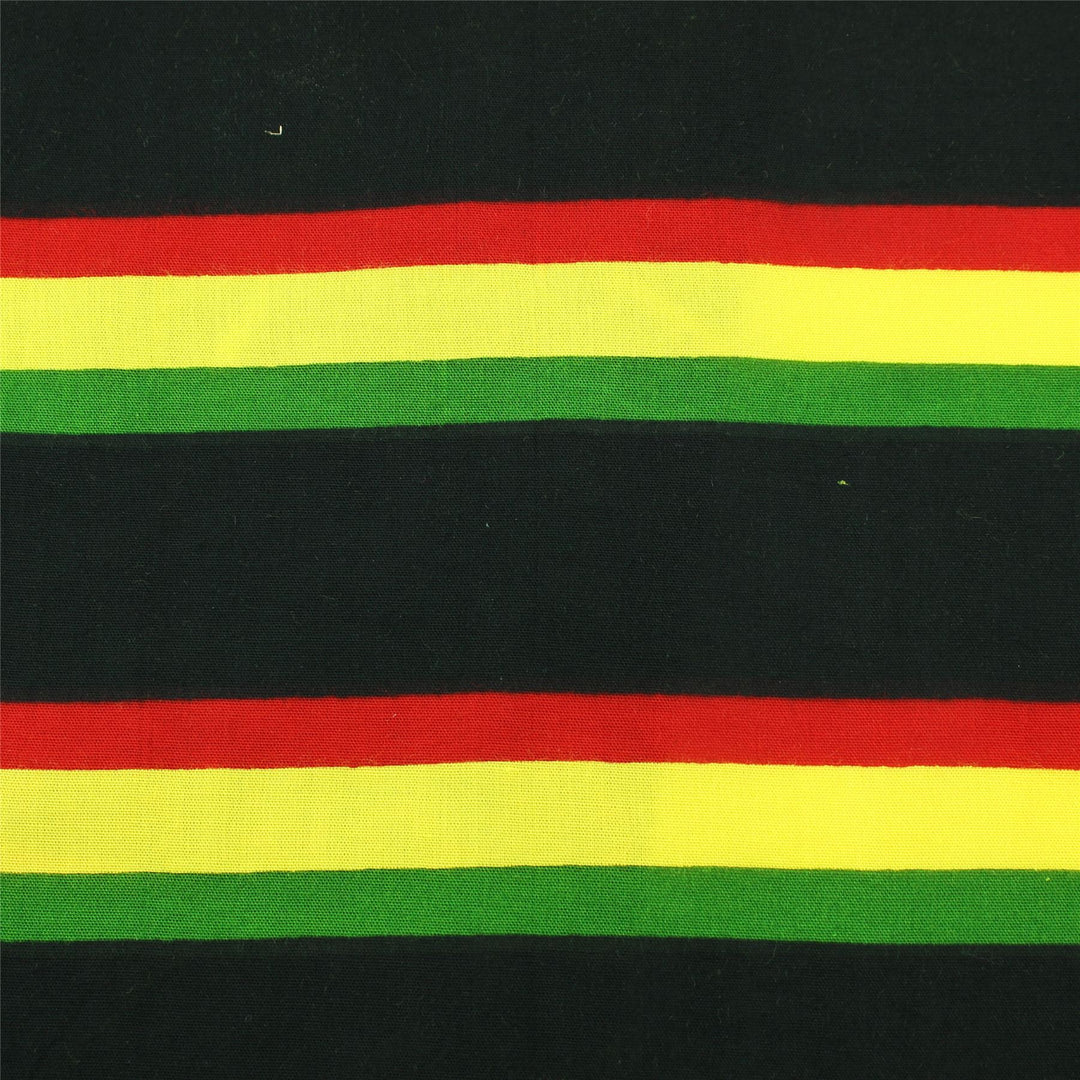 Regular Fit Long Sleeve Shirt - Rasta Stripe