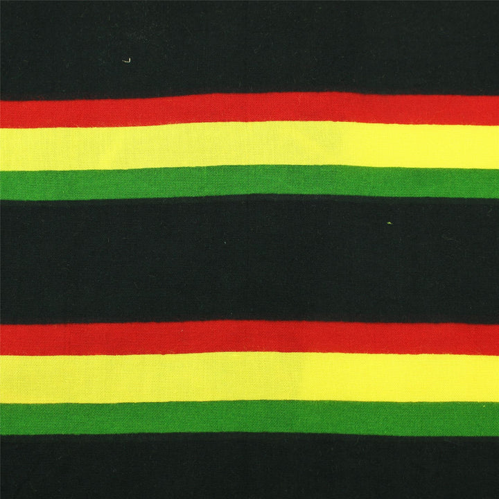 Regular Fit Long Sleeve Shirt - Rasta Stripe