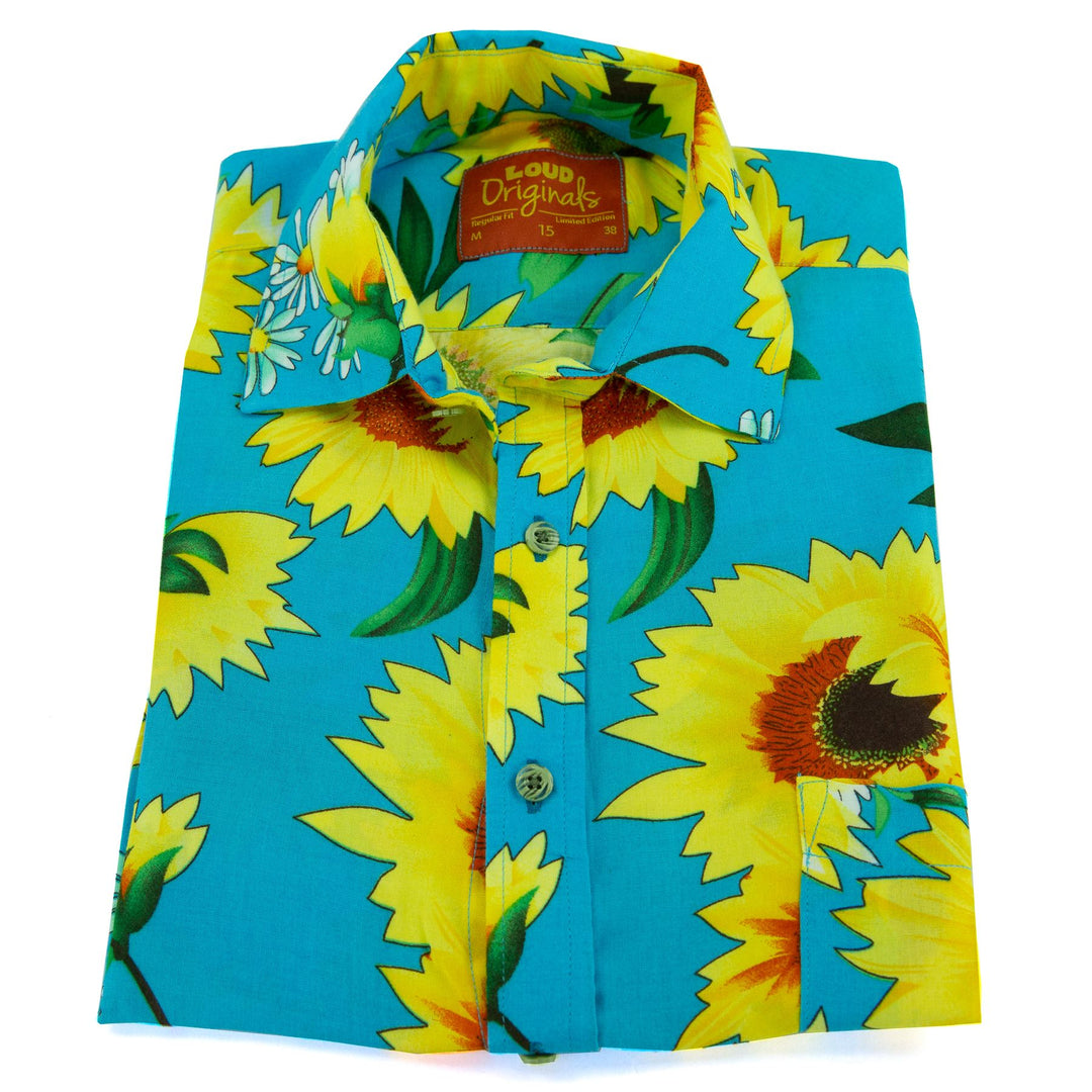 Regular Fit Short Sleeve Shirt - Sunflower