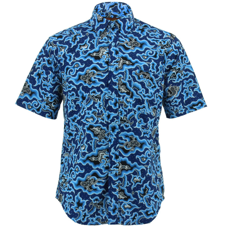 Regular Fit Short Sleeve Shirt - Sea Serpent