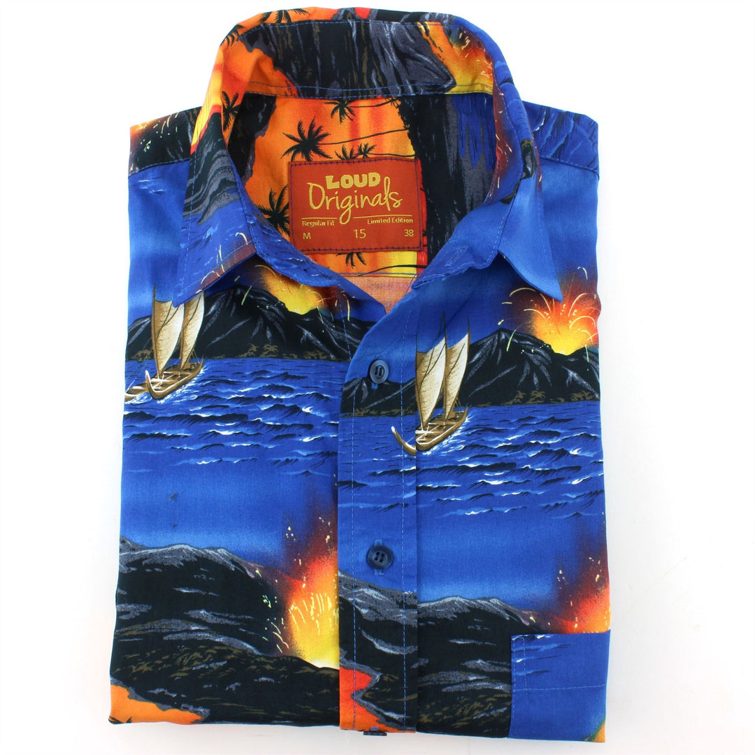 Regular Fit Short Sleeve Shirt - Volcano