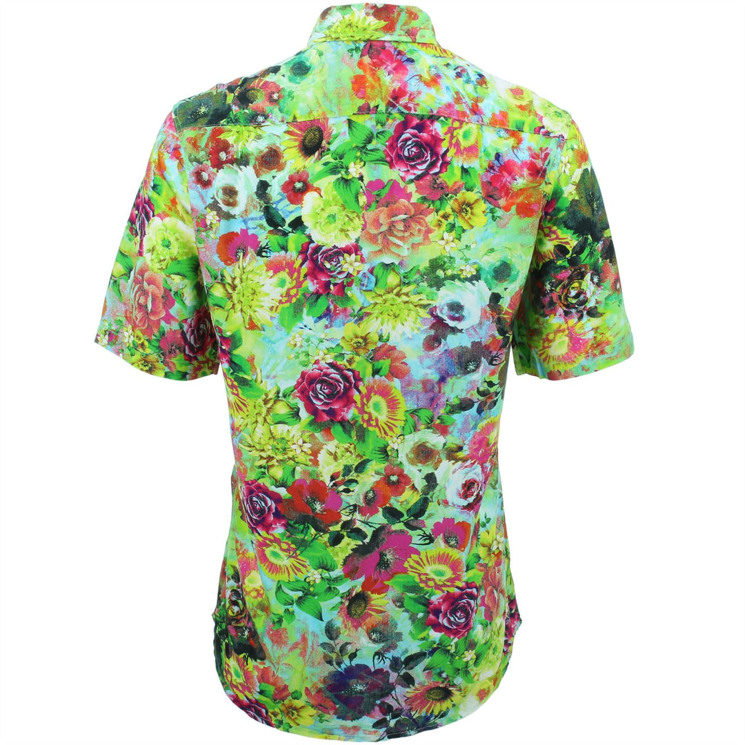 Regular Fit Short Sleeve Shirt - Floral