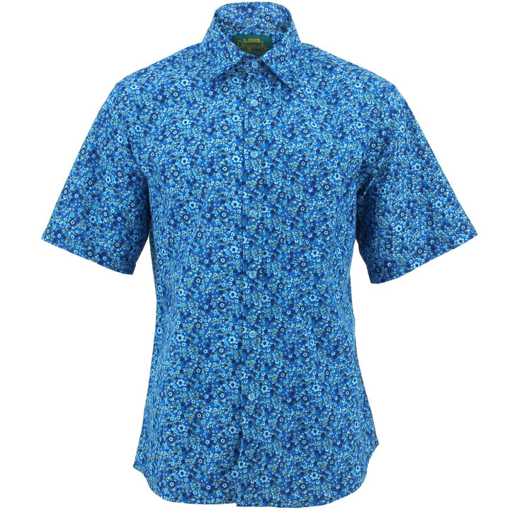 Regular Fit Short Sleeve Shirt - Ditzy Floral