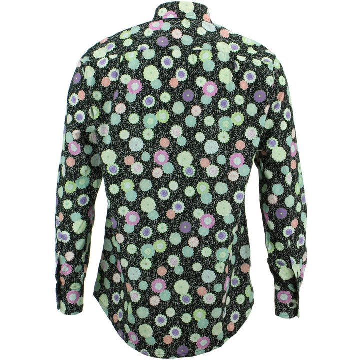 Regular Fit Long Sleeve Shirt - Geometric Floral