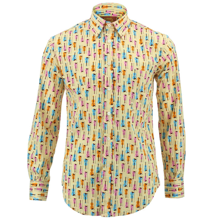 Regular Fit Long Sleeve Shirt - Violins