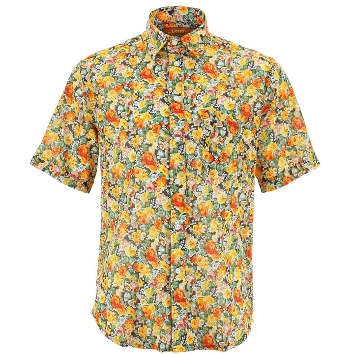 Regular Fit Short Sleeve Shirt - Floral