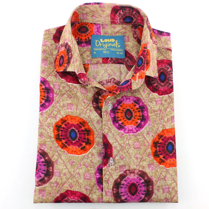 Tailored Fit Short Sleeve Shirt - The Eye of the Kaleidoscope