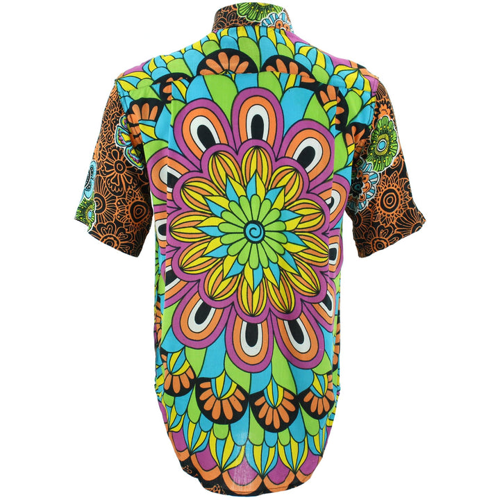 Regular Fit Short Sleeve Shirt - Carnival Mandala