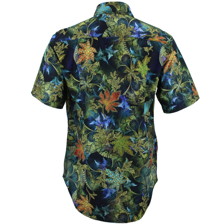 Regular Fit Short Sleeve Shirt - Vines