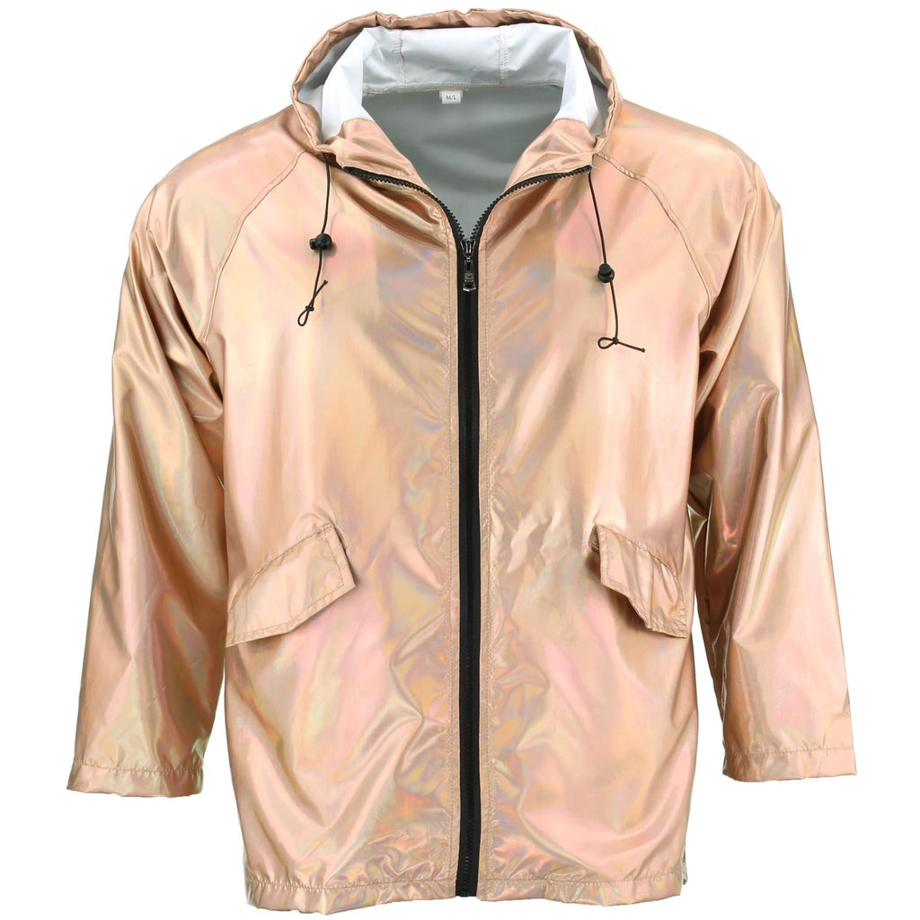 Rose gold outlet raincoat