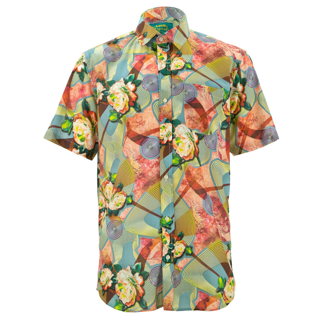 Regular Fit Short Sleeve Shirt - Floral Trip