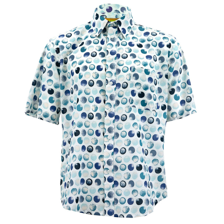 Regular Fit Short Sleeve Shirt - Marbles