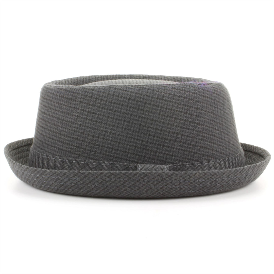 Pork Pie Hat - Dark Tweed