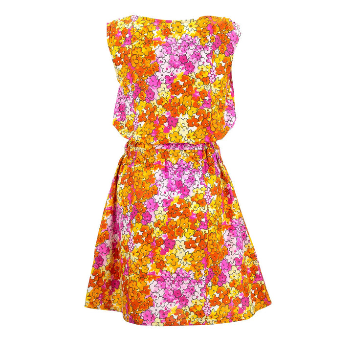 Stretch Waister Dress - Yellow Magnolia