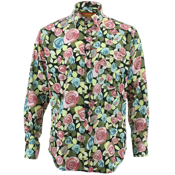 Regular Fit Long Sleeve Shirt - Floral